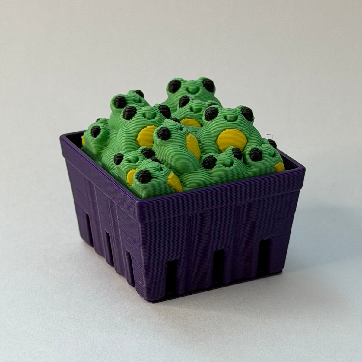Box of frogs fidget clicker - Green
