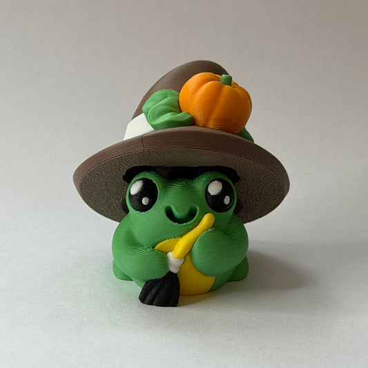 Harvest witch frog clicker - Green