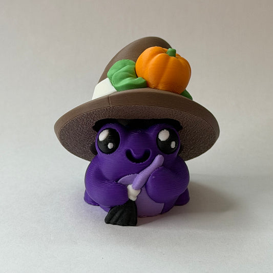 Harvest witch frog clicker - Purple