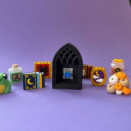 Build-your-own gothic shelf clicker - 1 slot
