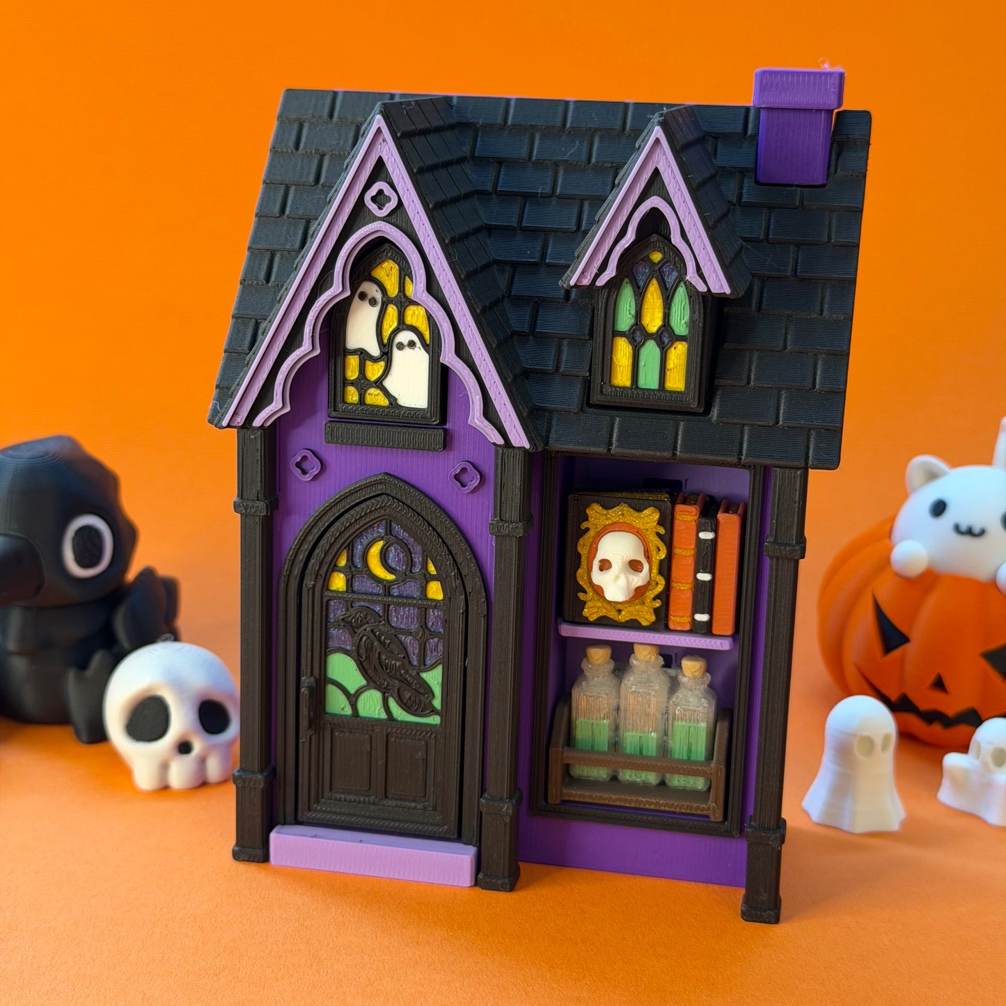 Build-your-own spooky house clicker