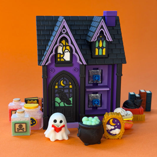 Build-your-own spooky house clicker