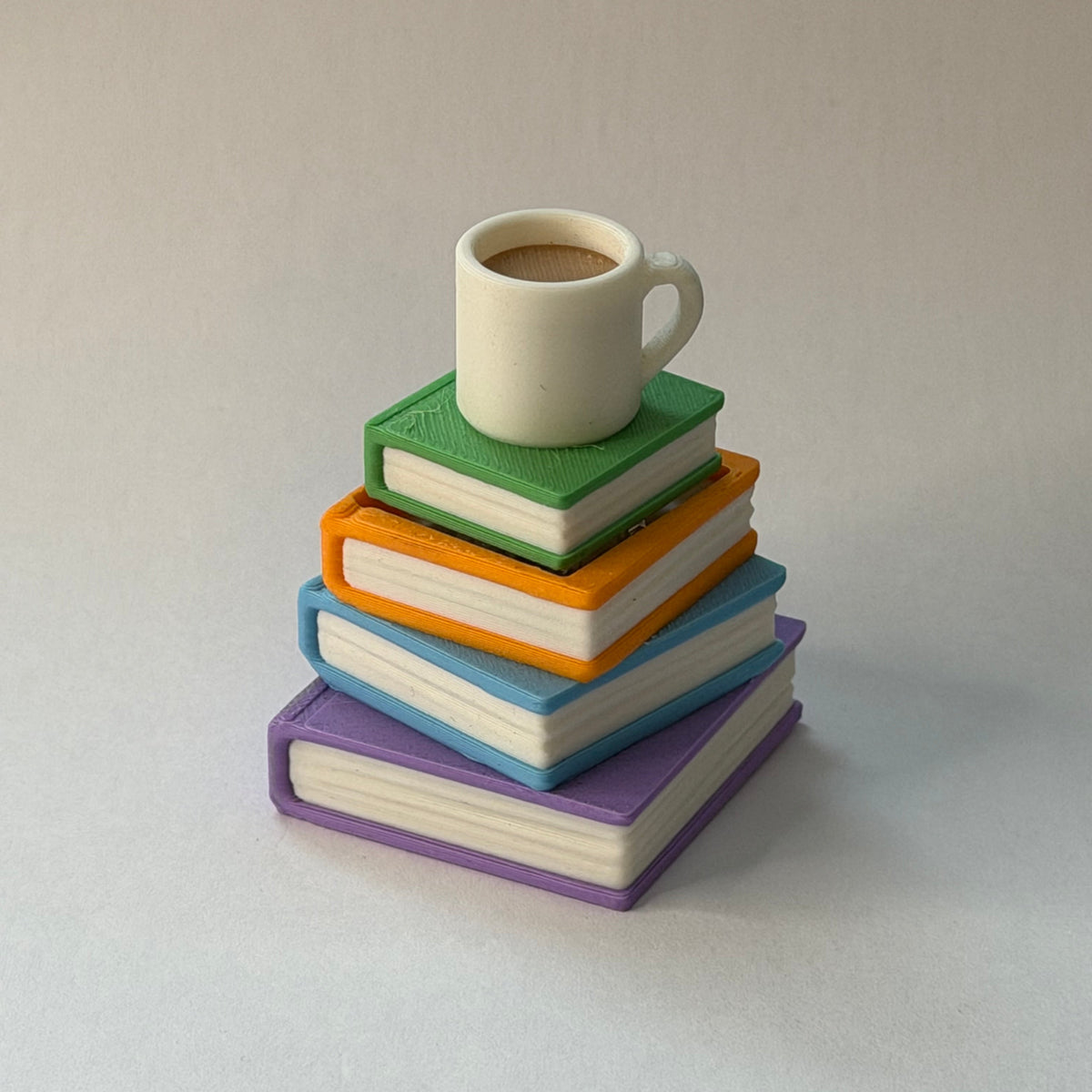 Mug book tower clicker - Light