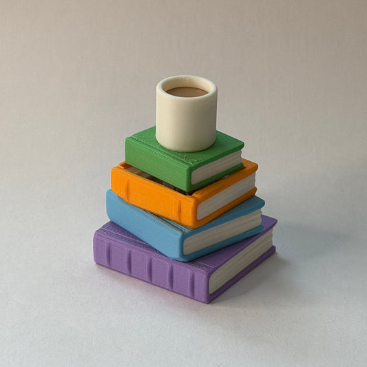 Mug book tower clicker - Light