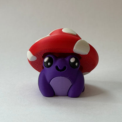 Mushroom frog clicker - Purple