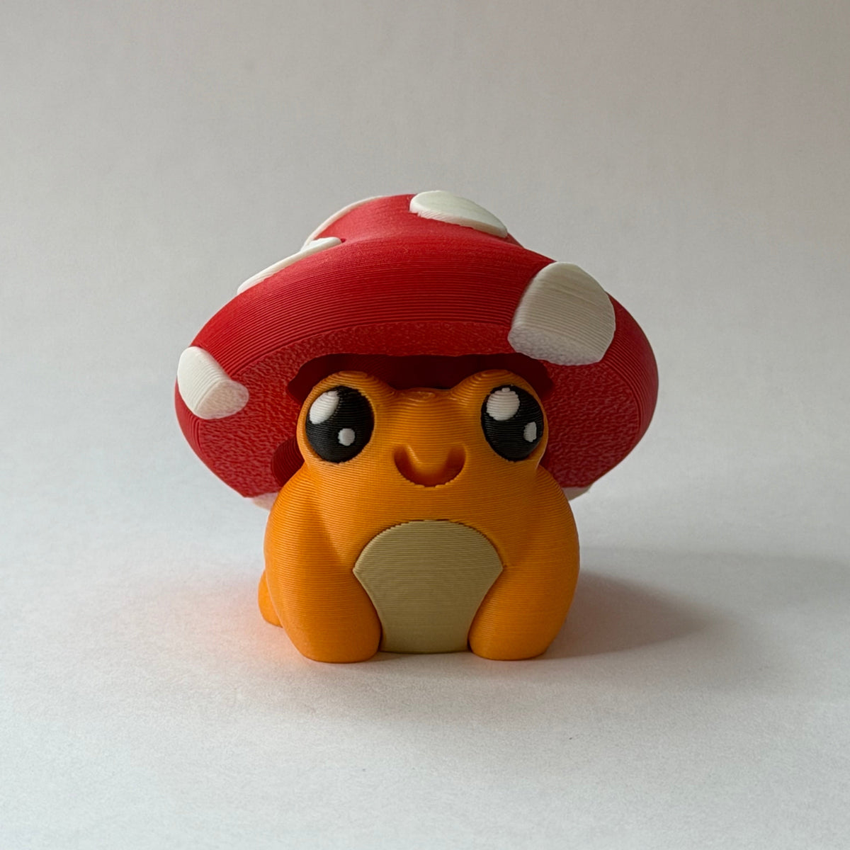 Mushroom frog clicker - Orange