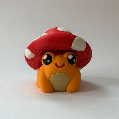 Mushroom frog clicker - Orange