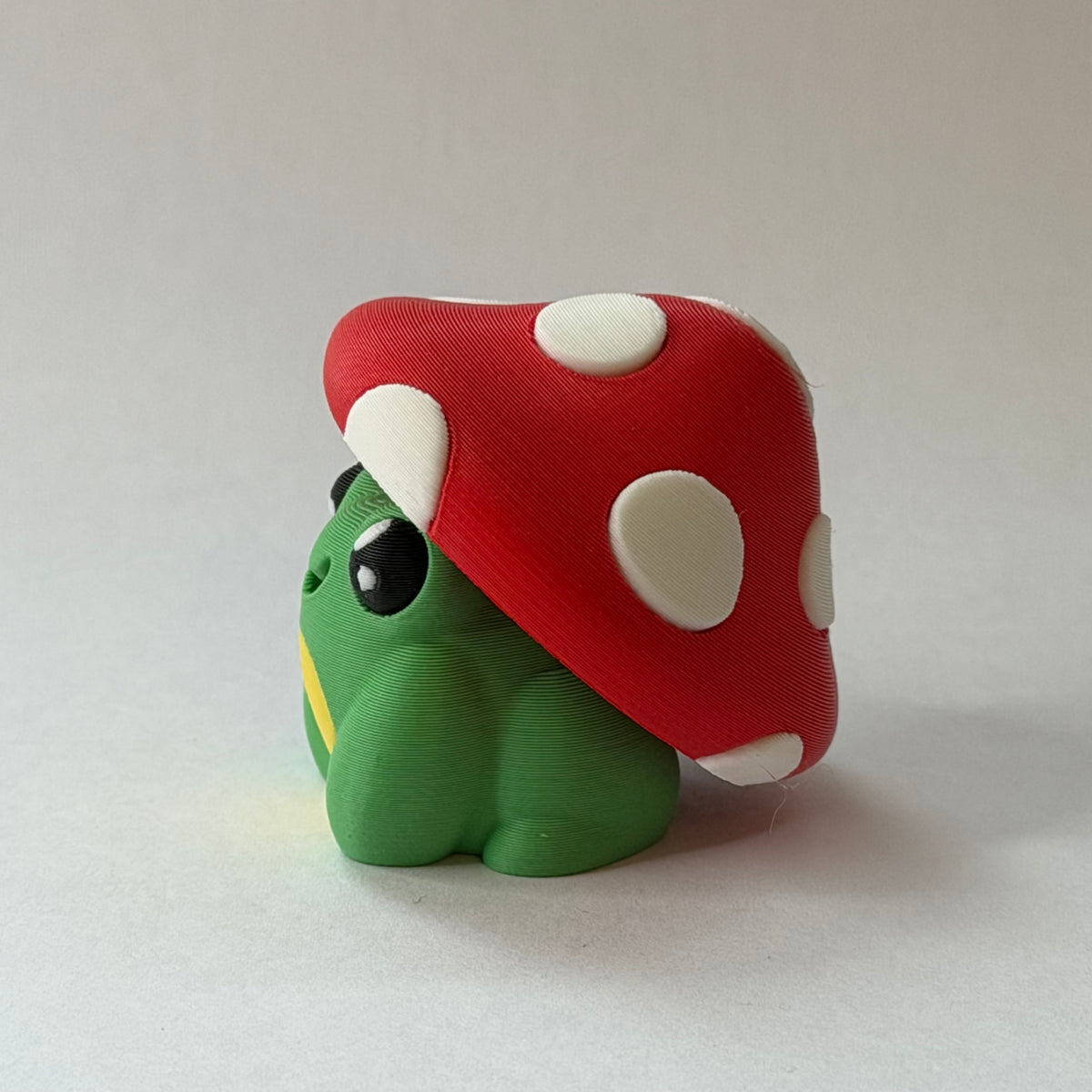 Mushroom frog clicker - Green