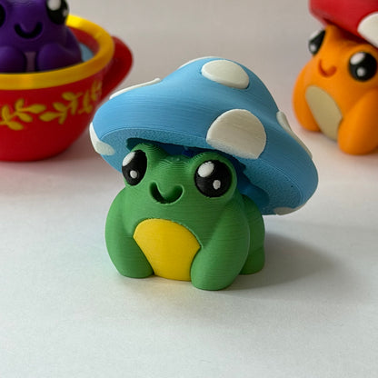 Mushroom frog clicker - Green