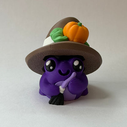Harvest witch frog clicker - Purple