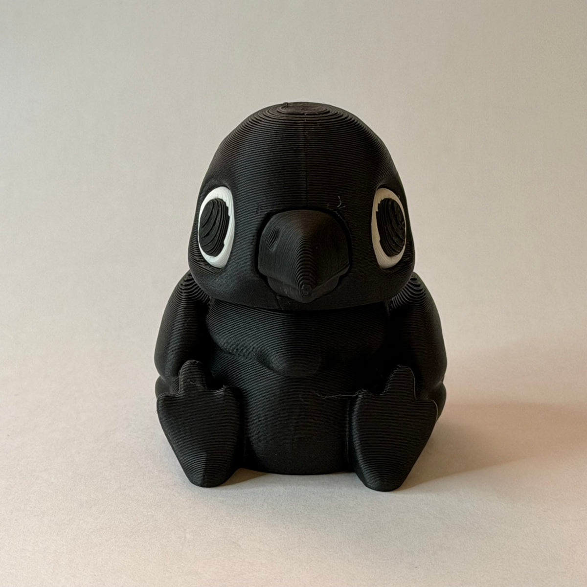 Bird magnet slider - Raven