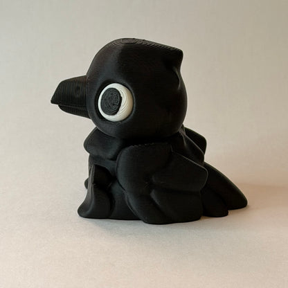 Bird magnet slider - Raven