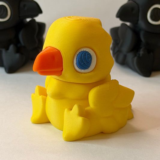 Bird magnet slider - Chocobo