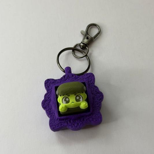 Spooky frame clicker keyring - Frankenstein