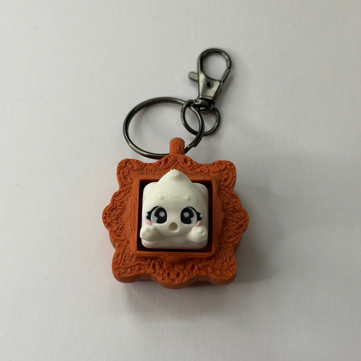 Spooky frame clicker keyring - Ghost
