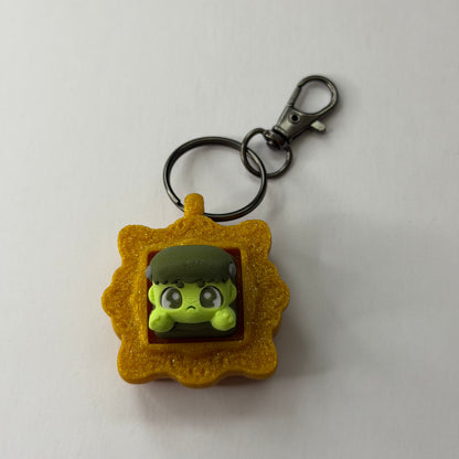 Spooky frame clicker keyring - Frankenstein