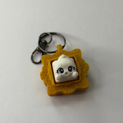 Spooky frame clicker keyring - Ghost