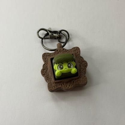 Spooky frame clicker keyring - Frankenstein