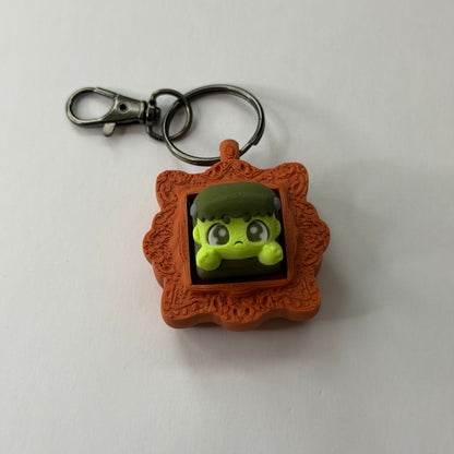 Spooky frame clicker keyring - Frankenstein