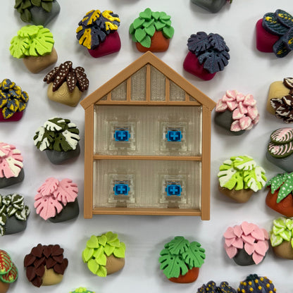 Build-your-own greenhouse fidget clicker - 4 slot