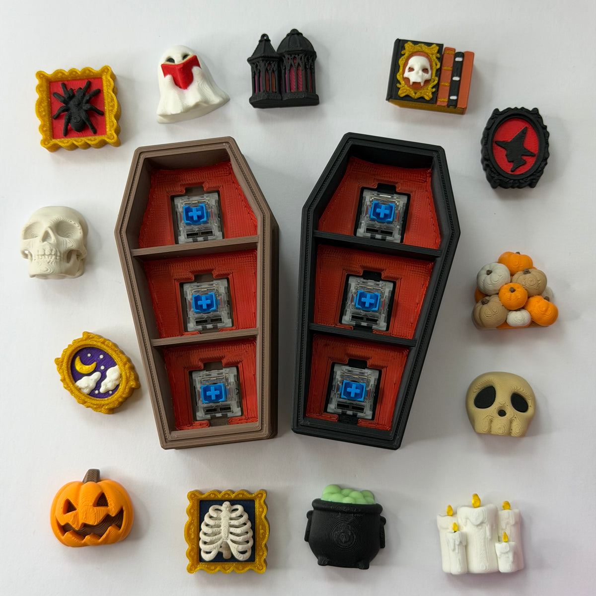 Build-your-own coffin fidget clicker