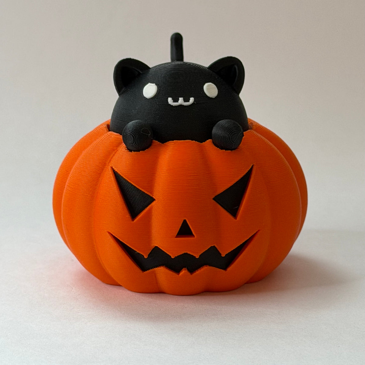 Pumpkin cat clicker - Black