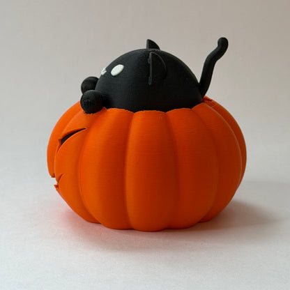 Pumpkin cat clicker - Black
