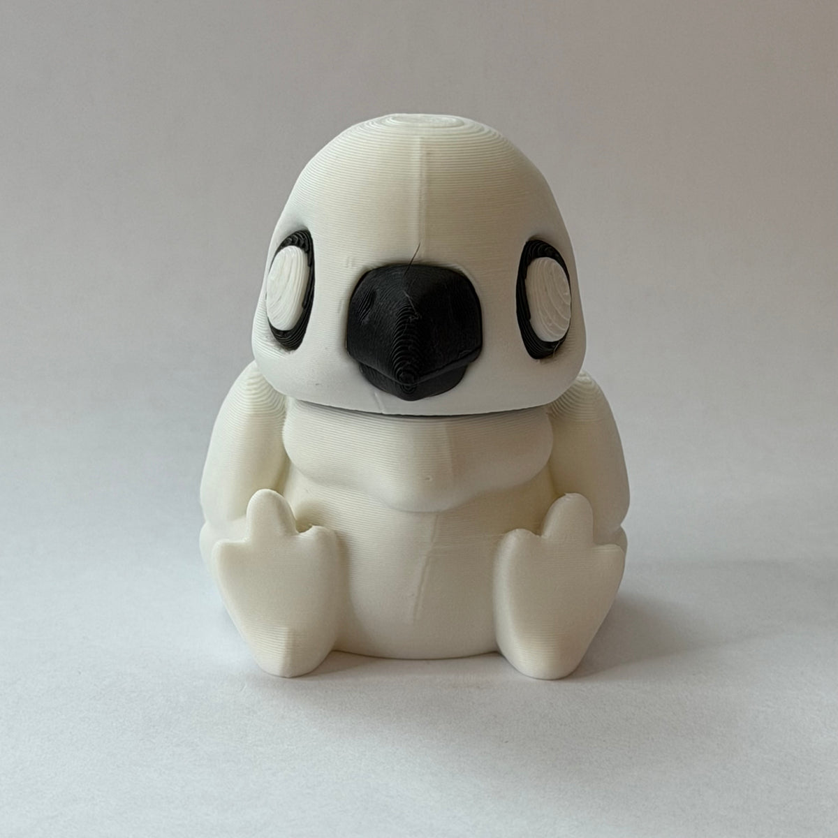 Bird magnet slider - Bone
