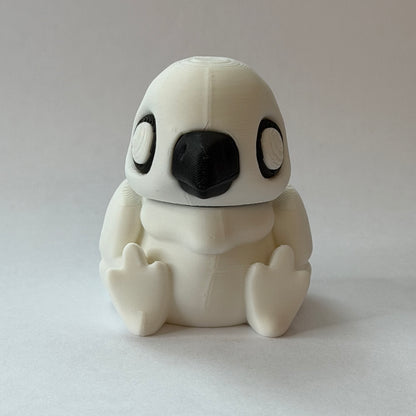 Bird magnet slider - Bone