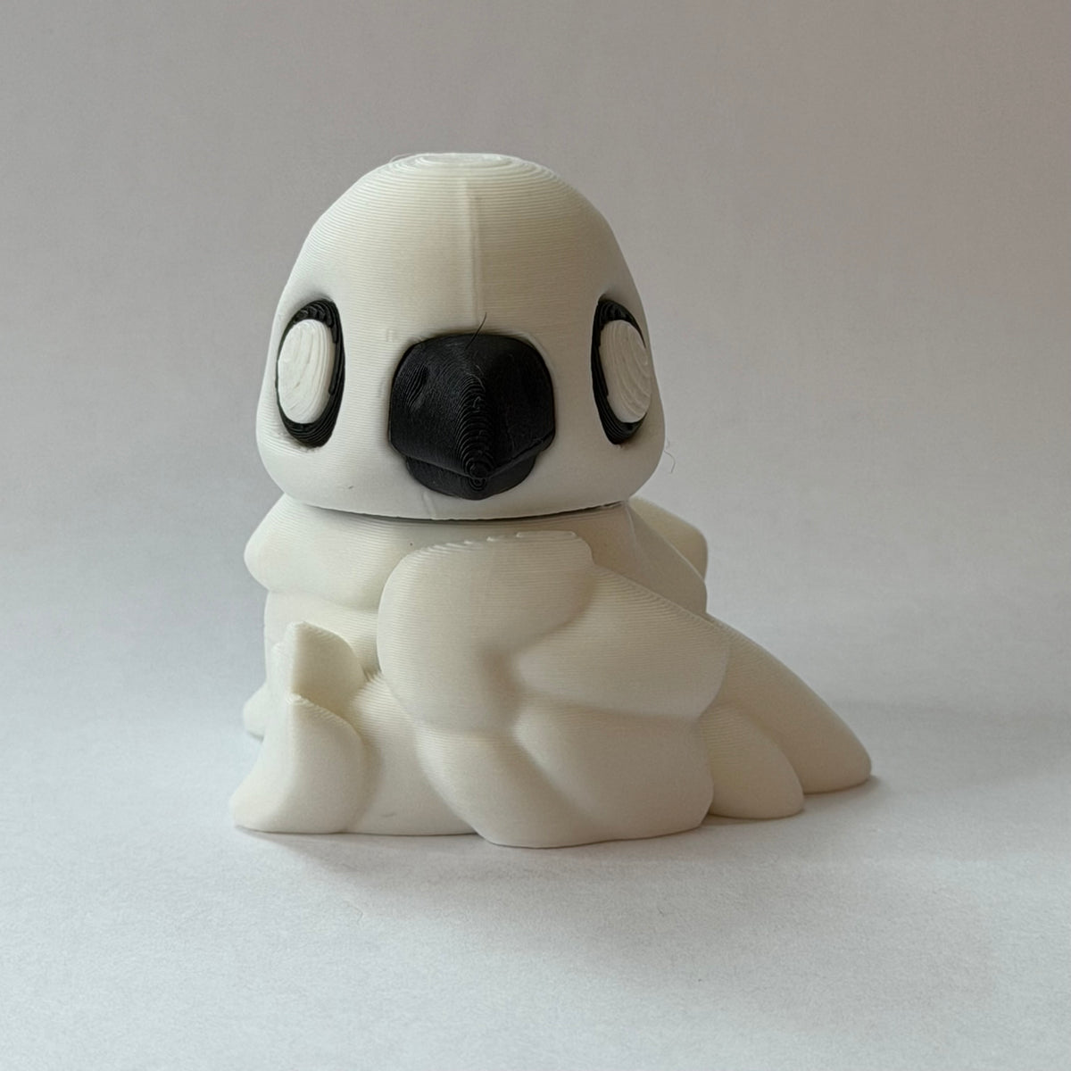 Bird magnet slider - Bone