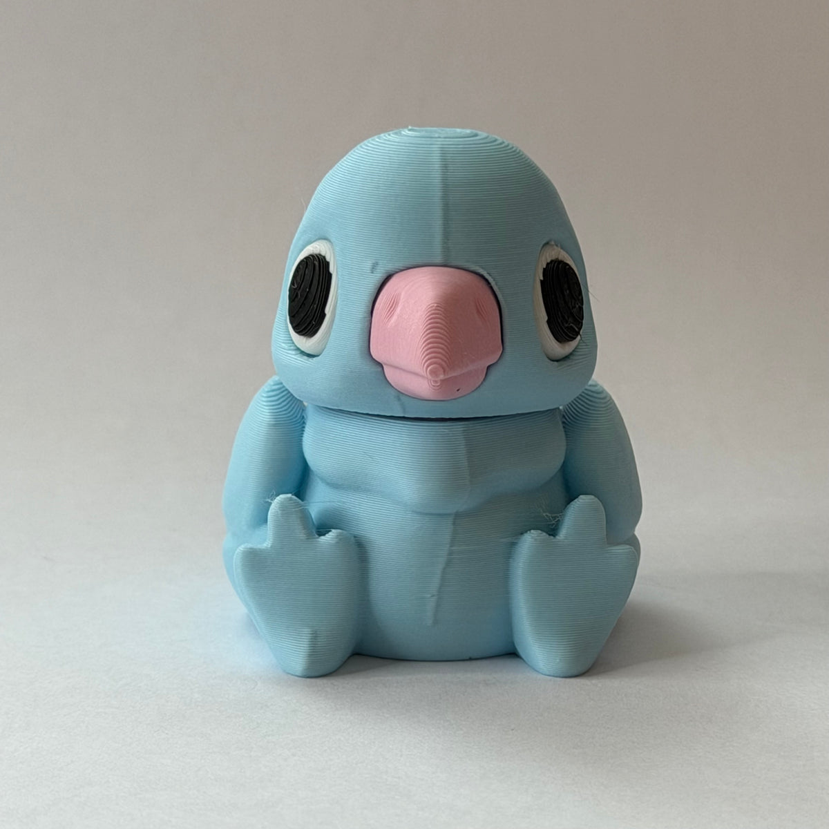 Bird magnet slider - Blue