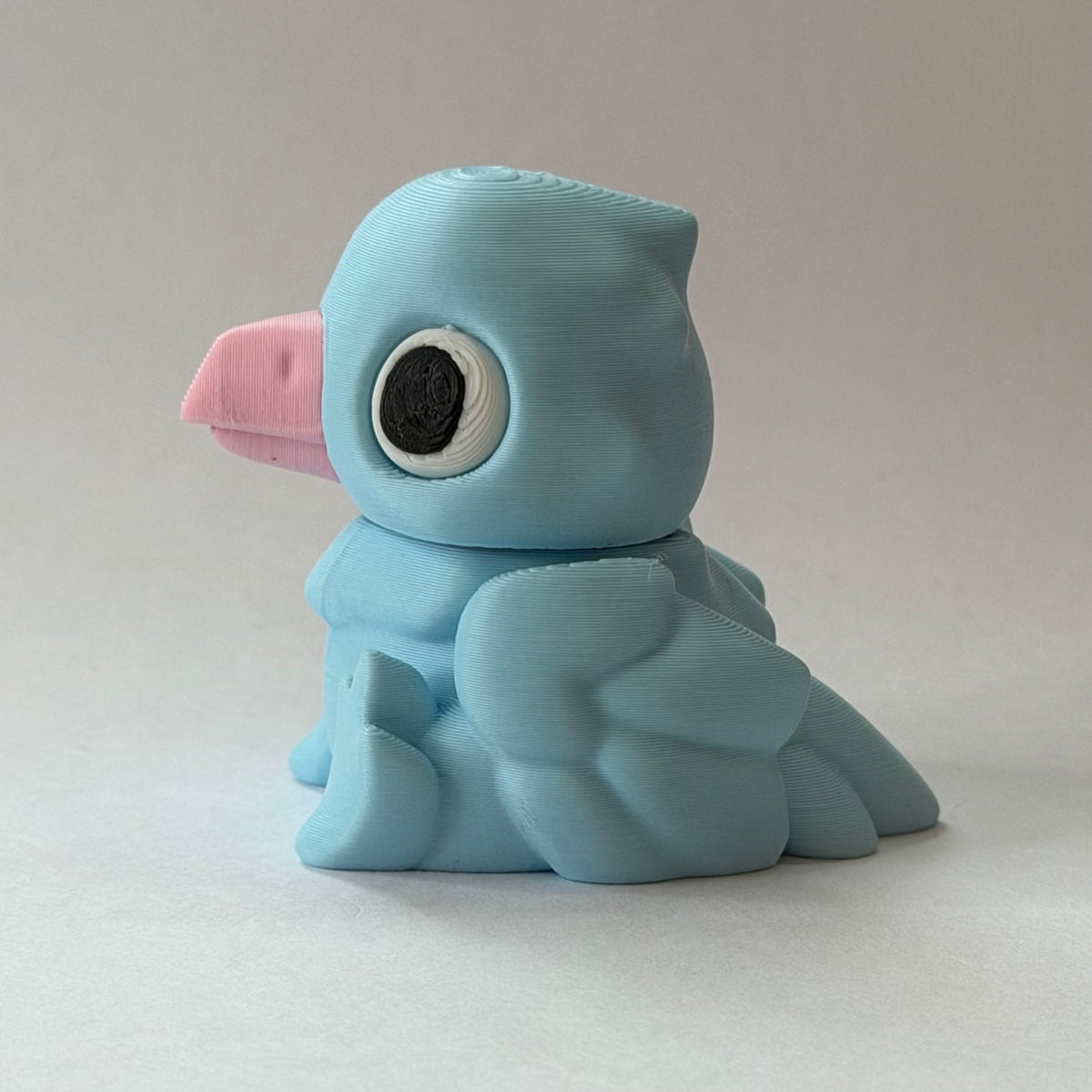 Bird magnet slider - Blue