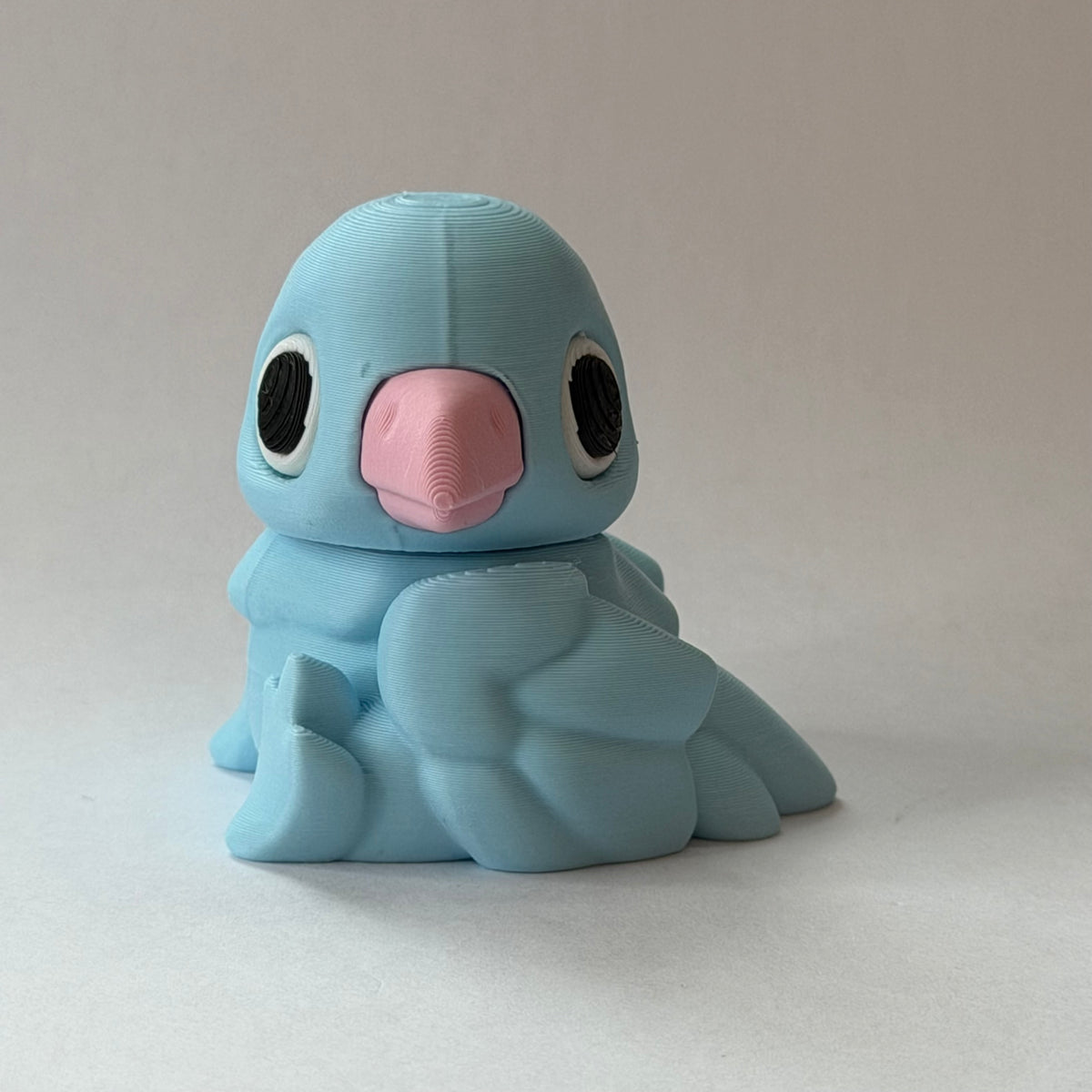 Bird magnet slider - Blue