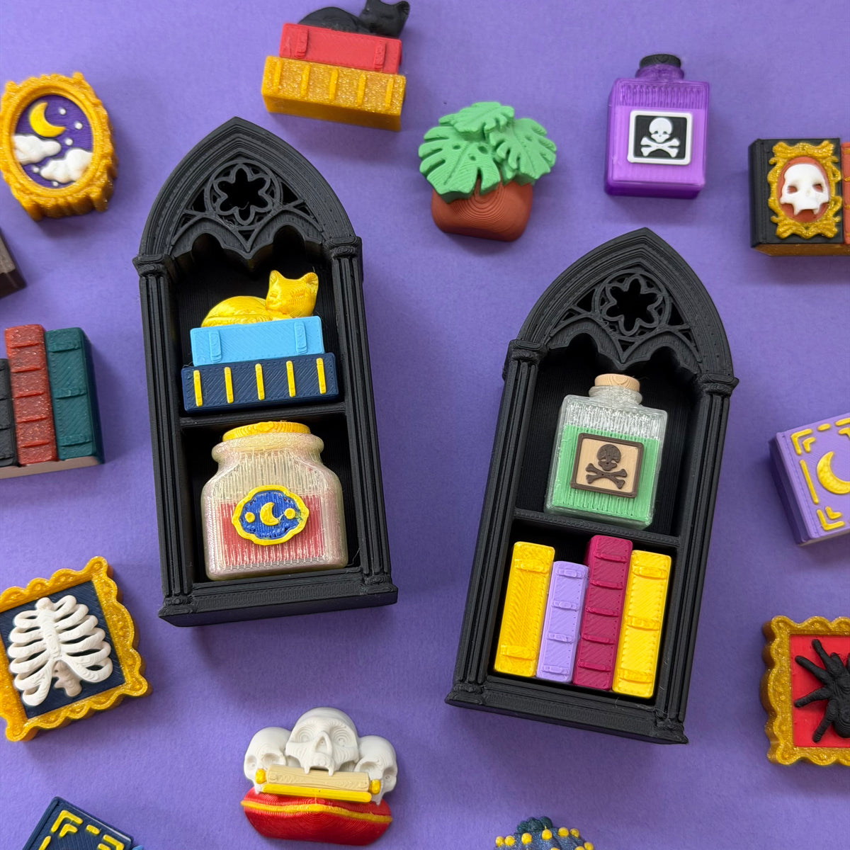 Build-your-own gothic shelf clicker - 2 slot