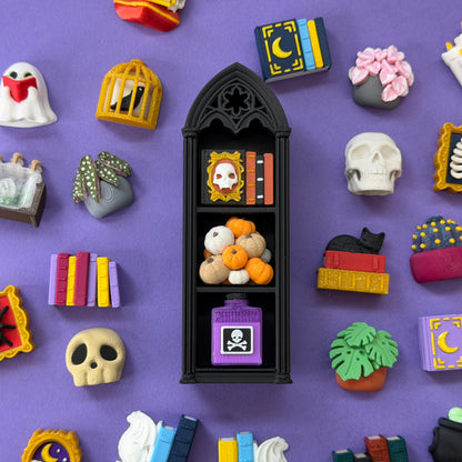 Build-your-own gothic shelf clicker - 3 slot
