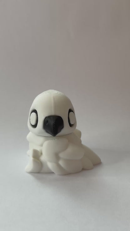 Bird magnet slider - Pink