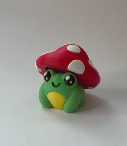 Mushroom frog clicker - Green