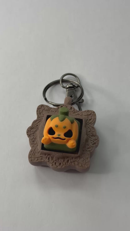 Spooky frame clicker keyring - Frankenstein