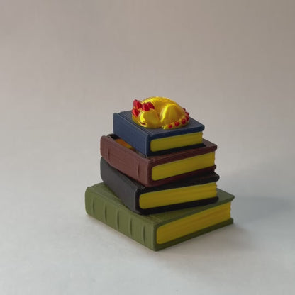 Raven book stack clicker - Aged
